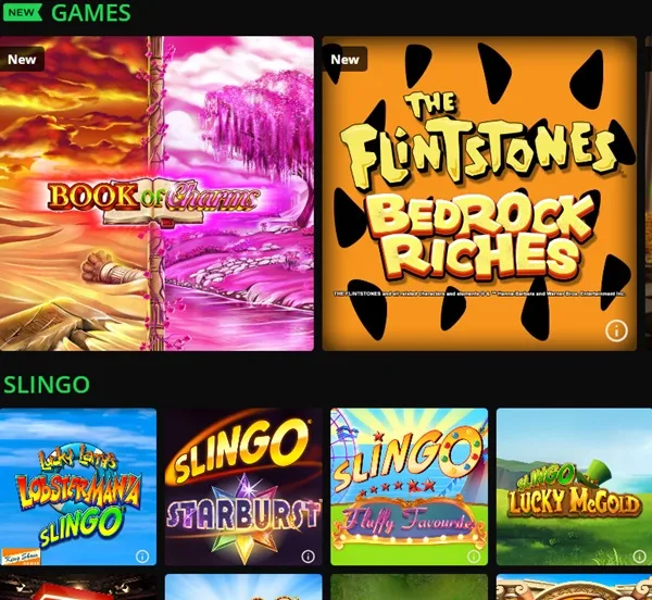 Ivy casino - games
