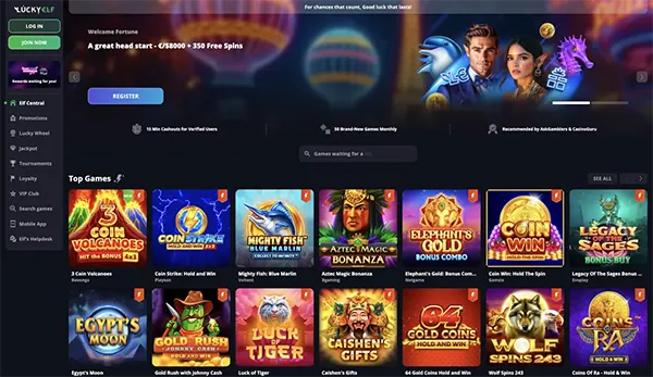 Slot selection Gamegram
